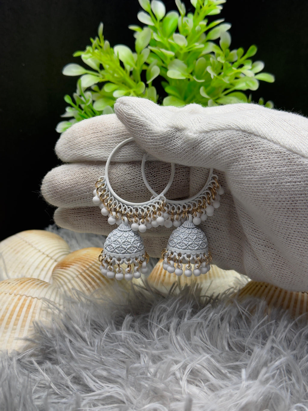 Jhumka Hoop Earrings