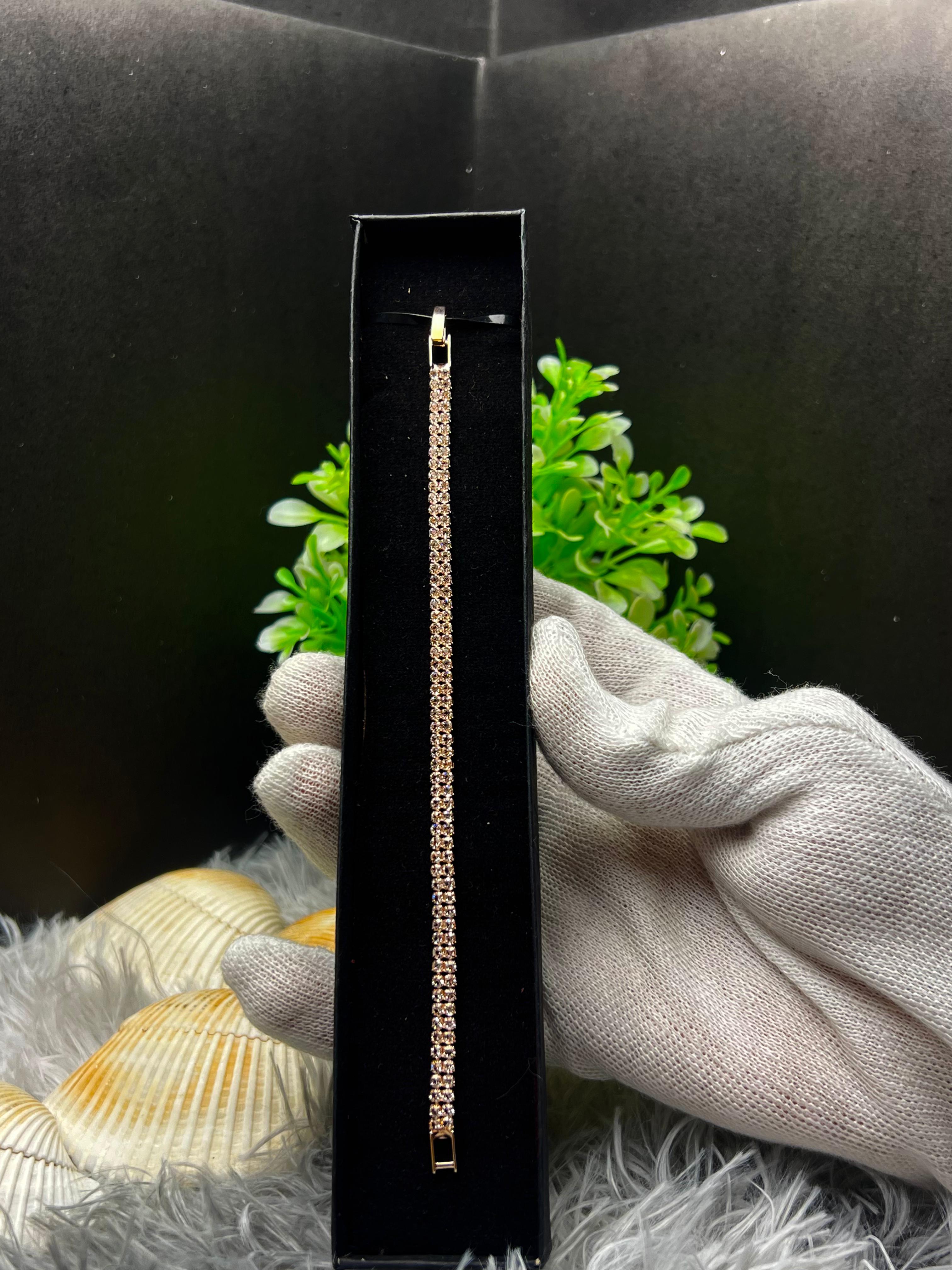 Marquise-Cut Tennis Bracelet